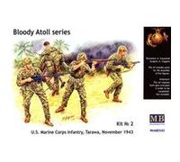 'bloody Atol' U.s. Marine Corps Infantry - 1:35e - Master Box Ltd. G