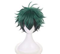 Bloody devil Halloween Costume Party Anime Cosplay Perruque avec Capuchon de Perruque Gratuit pour My Hero Academia (Izuku Midoriya)