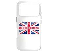 Bloody Hell Funny British Slang Pride Drapeau Anglais Coque pour iPhone 17 Pro