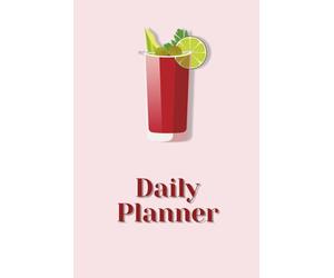 Bloody Mary Aesthetic Daily Planner - Minimalist Organizer for Confident, Stylish Women | Productivity & Self-Care | Chic 3-Month Planner | 100 Pages