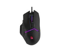 Bloody W95BR Max Extra Fire Souris de jeu - 12 000 CPI, capteur BC3332-A, taux de rapport de 2000 Hz, mémoire intégrée de 4 m, rétroéclairage RVB, LOD réglable, contrôle de précision, design