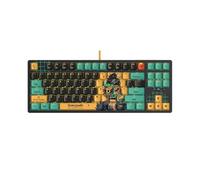 Bloody X Savage Impact AT87 Alpha Optical Switch Performance Clavier Performance ? Point d'actionnement réglable, touches PBT de jeu, design Renegade, saisie silencieuse et discrète, design TKL