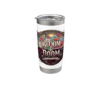 Bloom and Doom : la vie est en équilibre Gobelet isotherme en acier inoxydable double paroi