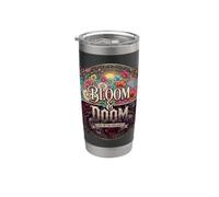 Bloom and Doom : la vie est en équilibre Gobelet isotherme en acier inoxydable double paroi