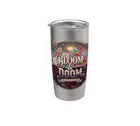 Bloom and Doom : la vie est en équilibre Gobelet isotherme en acier inoxydable double paroi