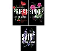 Bloom Books Ltd Ensemble de Collection de Livres Priest Series 3 par Sierra Simone (Prêtre, Sinner, Saint)
