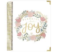 bloom daily planners Calendrier de grossesse et de première année de bébé avec autocollants - Couverture rigide - Non daté - 20,3 x 3 m - Vert et rose