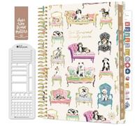 bloom daily planners Planning 2027 (janvier à décembre 2027) - Planificateur hebdomadaire et mensuel à couverture souple pour femme - Agenda annuel inspirant avec autocollants - 14 cm x 21 cm