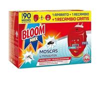 Bloom - Anti-moustiques électrique Max - Pack mouches et moustiques avec 2 recharges
