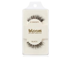 Bloom Natural faux-cils de vrais cheveux (Dwispy, Black) 1 cm