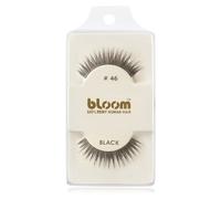 Bloom Natural faux-cils de vrais cheveux No. 46 (Black) 1 cm
