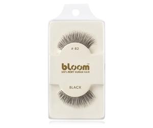 Bloom Natural faux-cils de vrais cheveux No. 82 (Black) 1 cm