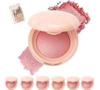 Bloom up Baked Highlighting Blush, 6 Shades, Soft Pinch Luminous Blush, Natural Finish, Highlight, for All Skin Tones (02#)