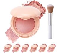 Bloom up Baked Highlighting Blush, Soft Pinch Luminous Blush, 6 Shades, Natural Finish - Buildable Color, Shape, Contour & Highlight For All Skin Tones (#05)
