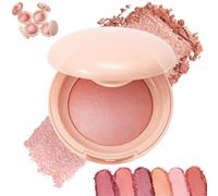 Bloom up Baked Highlighting Blush, Soft Pinch Luminous Blush, Natural Finish - Buildable Color Contour, for All Skin Tones (04)