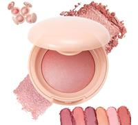 Bloom up Baked Highlighting Blush, Soft Pinch Luminous Blush, Natural Finish - Buildable Color Contour, for All Skin Tones (05)