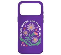 Bloom Where God Plants You Faith Bloom Where You are Planted Coque pour iPhone 17 Pro Max