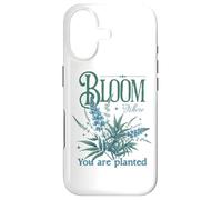 Bloom Where You are Planted Nature Vision Board Coque pour iPhone 17