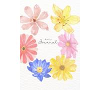 Bloom With Grace: Daily Journal for Reflection, Gratitude, and Creative Thoughts (6×9, 100 Pages): A Watercolor Floral Notebook for Mindfulness, Positivity, and Everyday Writing