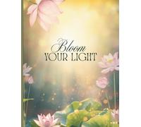 Bloom Your Light | Express Your Emotions: Half Lined, Half Plain Notebook A4 - for Mindfulness, Gratitude, and Growth