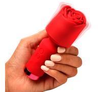 BLOOMGASM - Mini Vibromasseur Pleasure Rose - Rouge
