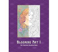 Blooming Art I: Art Nouveau Coloring Book