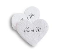 BLOOMING Coeurs en Papier Ensemencé - Lot de 25 à Planter | Plant Me