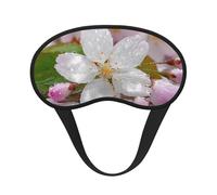 Blooming Grace Masque de sommeil occultant doux et respirant pour voyage, yoga, méditation, camping