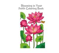 Blooming in Your Faith Coloring Book