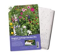 BloomingBulb Tapis de semences - Facile à Planter et à cultiver des graines de Jardin - Crée Un Jardin de Fleurs parfumé et Vibrant - Parterres de Fleurs Personnalisables - Tapis de Jardin Anglais
