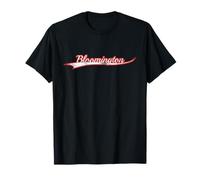 Bloomington Indiana Minnesota Vintage Varsity Distressed T-Shirt