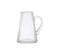 Bloomingville 8.25 pouces 67 oz verre nervuré, pichet clair