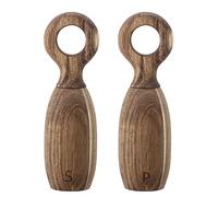 Bloomingville A40129675 Moulin à poivre et sel en bois d'acacia Marron 20,3 cm