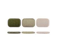 Bloomingville Addison assiette Green. lot de 3