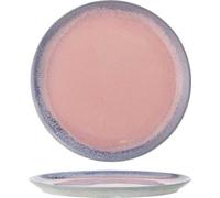 Bloomingville Assiette plate PAULA rose bleu 26 cm Céramique Assiette