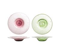 Bloomingville Assiette Sunil. lot de 2 Vert