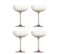 Bloomingville Aston Lot de 4 verres à cocktail en bronze 12 x 17 cm 325 ml