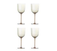 Bloomingville Aston Lot de 4 verres à vin en bronze 350 ml T8 x H 21,5 cm