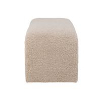Bloomingville Banc Bobbie beige LxHxP 100x45x45cm