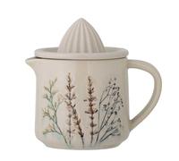 Bloomingville BEA Presse-Citron Manuelle en Céramique Blanche, 450 ml