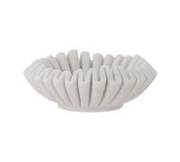 Bloomingville Bol décoratif Harmonia Ø17 cm White marble