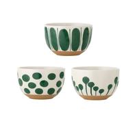Bloomingville Bol Linora 58 cl Lot de 3 Vert
