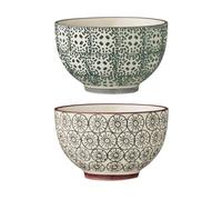 Bloomingville Bols Karine Ø 10 cm -2 pièces gris-vert