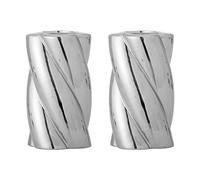 Bloomingville Bougeoir Silvia Ø7 cm. lot de 2 Argent
