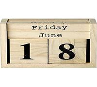 Bloomingville Calendrier Bloc en Bois
