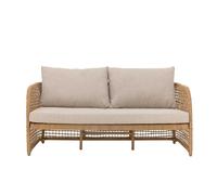 Bloomingville Canapé de jardin Penzano naturel LxHxP 164x70x72cm