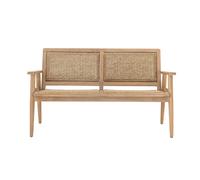 Bloomingville Canapé de jardin Sorrento naturel LxHxP 132x75,5x67cm