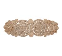 MAISON EN VOGUE Chemin de table Bloomingville Vindelle en jute beige rectangulaire 40x115x1 cm