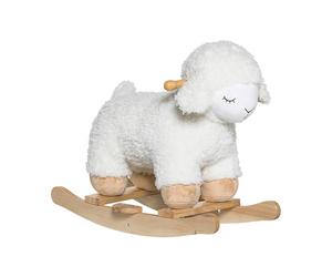 Bloomingville Cheval à bascule Laasrith Blanc