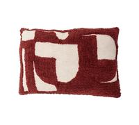 Bloomingville Coussin Olica 60x40 cm Rouge